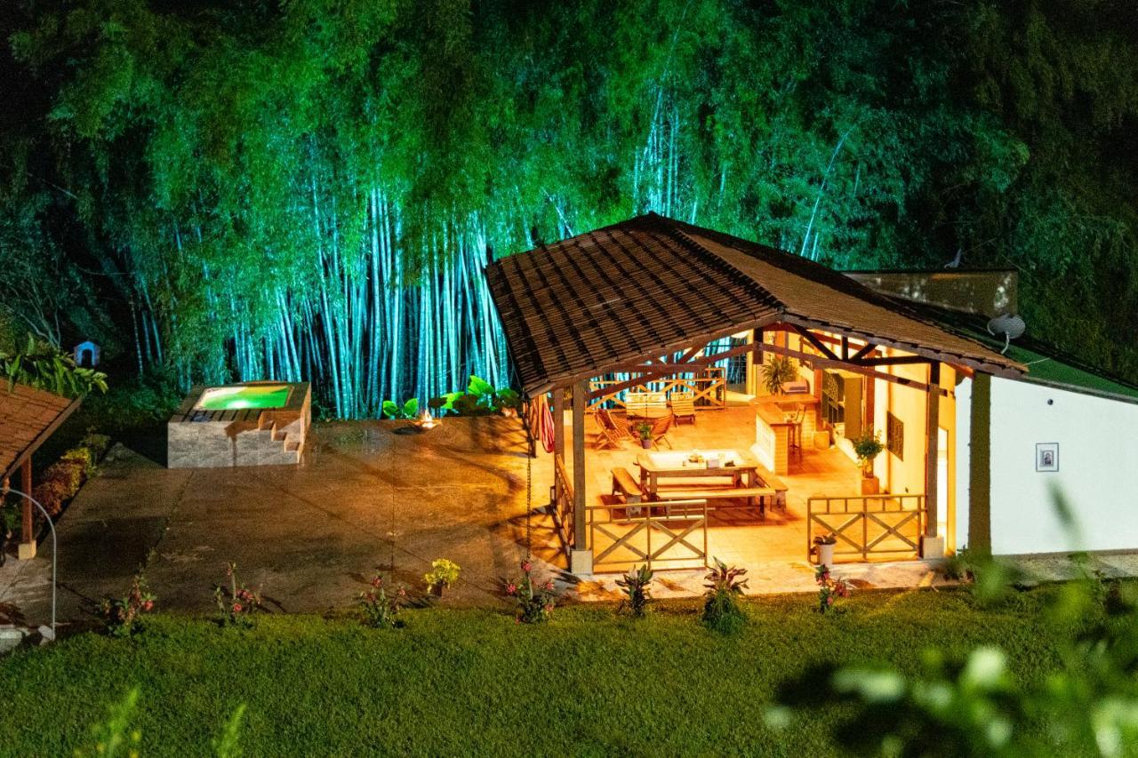 Agradable Cabana Cafetera Con Jacuzzi A 12 Min Del Centro De Pereira Extérieur photo